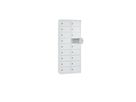 C+P Kleinfachschrank, wandhängend 1130x460x200mm, 7035, 2x9 Fächer