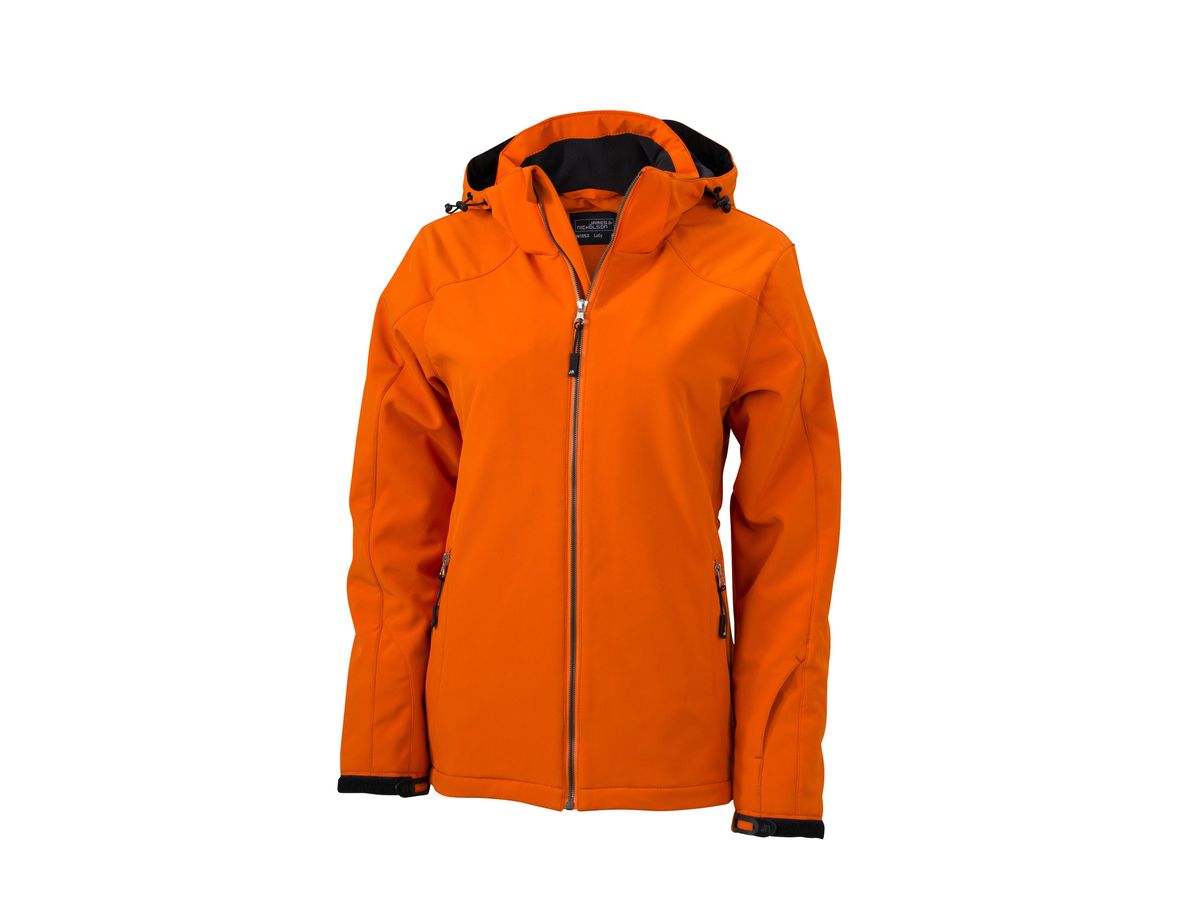 JN Ladies Wintersport Jacket JN1053 92%PES/8%EL, dark-orange, Größe XL