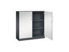 C+P Aktensideboard 141031000S10093 3OH 1310x1200x435mm sgr/lgr