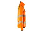 MASCOT Accel. Safe Fleece-Pullover m RV Gr. 4XL hi-vis or/moosgrün 19103-315