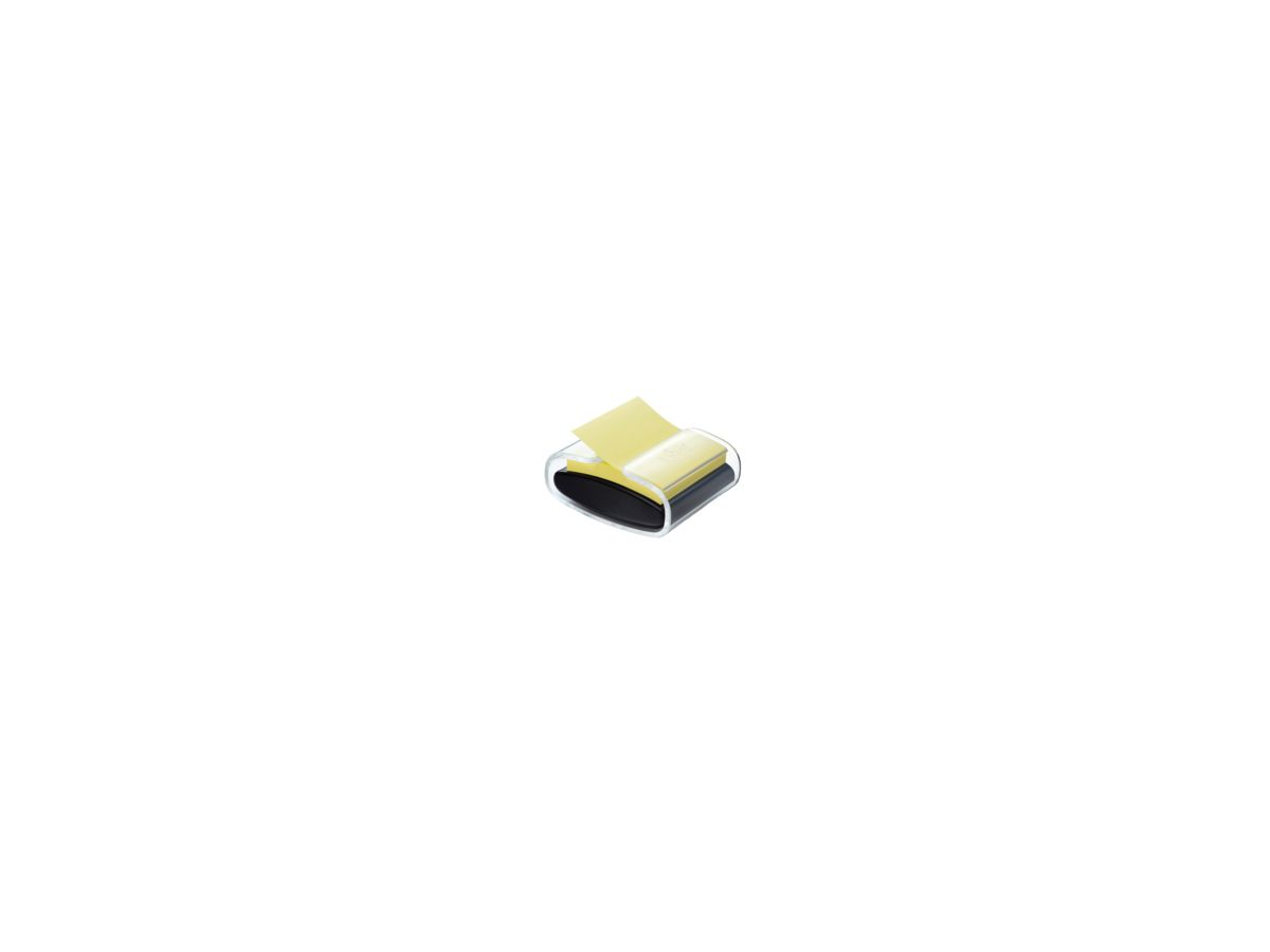 Post-it Haftnotizspender PRO-B1Y sw +1xSuper Sticky Z-Notes 90Bl. ge
