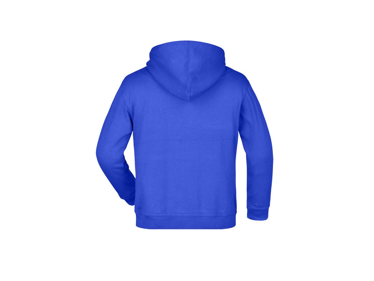 JN Hooded Sweat Junior JN047K 80%BW/20%PES, royal, Größe S
