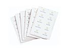 DURABLE Einsteckschild BADGEMAKER 145802 104x110mm weiß 40 St./Pack.