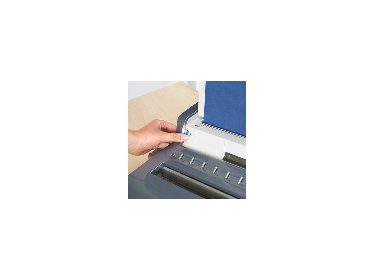 Fellowes Drahtbindegerät Quasar 5224101 max. 120Blatt grau