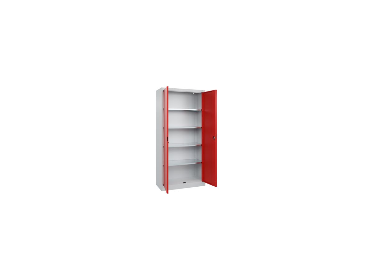 FORMAT Flügeltürenschrank 1950x935x400mm, 7035/3020, 50kg