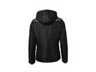 JN Ladies' Winter Jacket JN1133 black/anthracite-melange, Größe XL