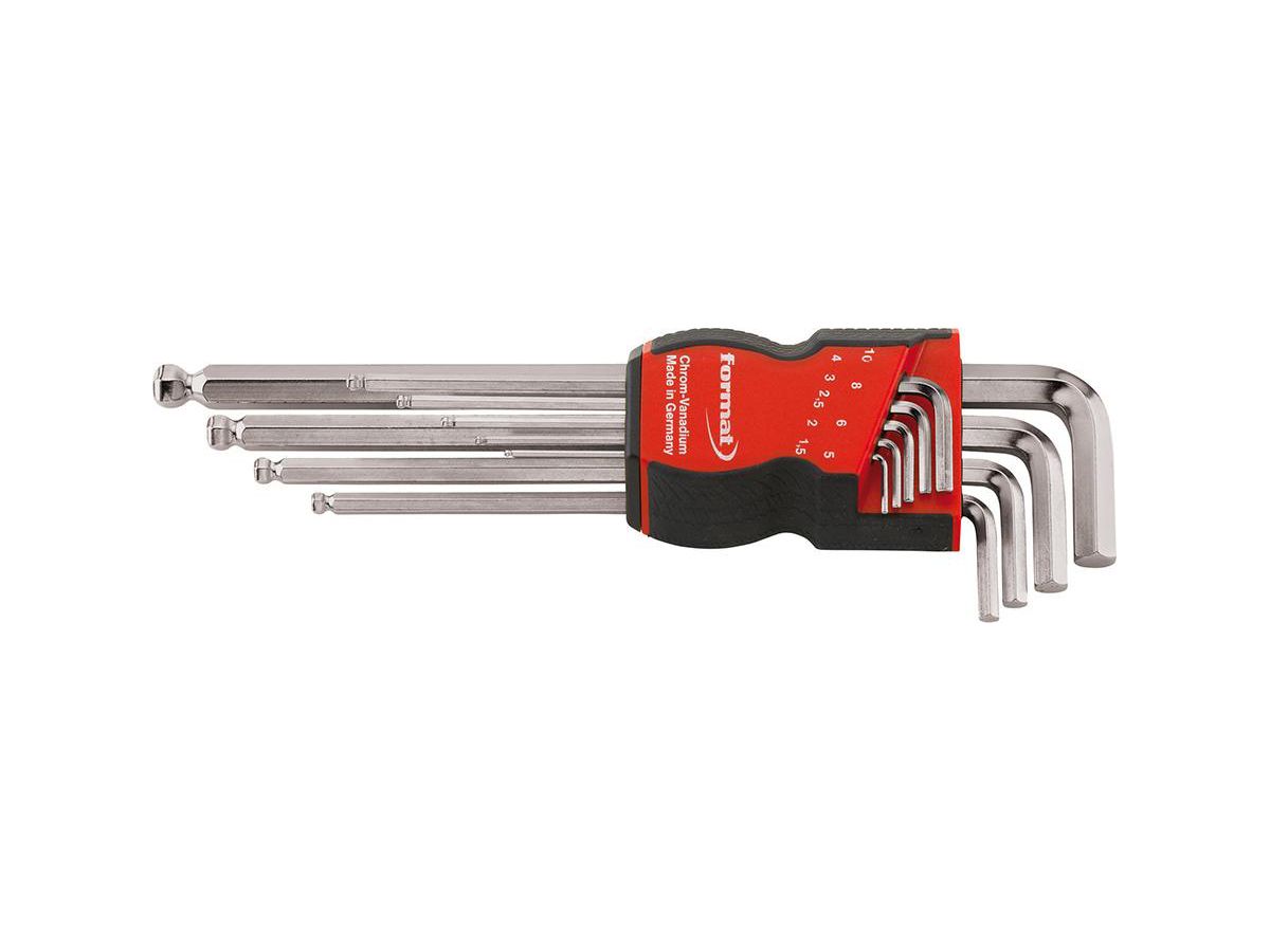 Offset screwdriver set 1.5-10mm sph. hd. FORMAT