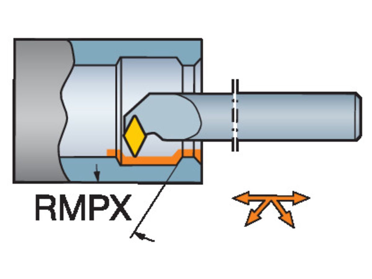 COROMANT T-MAX U-BOHRSTANGEN, EINTEILIG