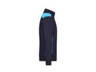 JN Herren Sweat-Jacke JN870 navy/turquoise, Größe XS