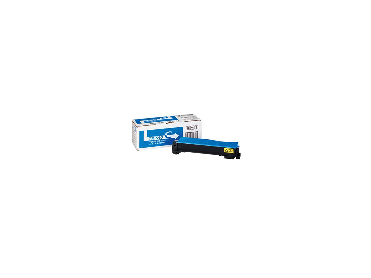 KYOCERA Toner TK540C 1T02HLCEU0 4.000Seiten cyan