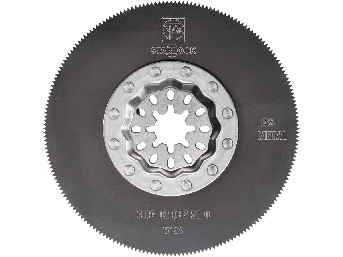 FEIN HSS-Sägeblatt Starlock rund, D85mm, VE=2 Stk.