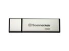 Soennecken USB-Stick 71614 2.0 32GB schwarz/silber