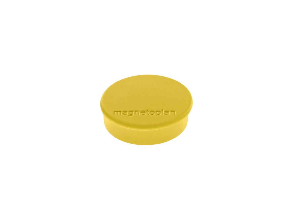 magnetoplan Magnet Discofix Hobby 1664502 25mm gelb 10 St./Pack.