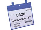 DURABLE Logistiktasche 175107 Lasche A4 quer d.bl 50 St./Pack.