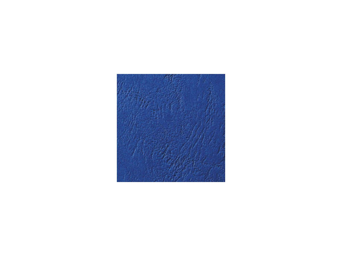 GBC Einbanddeckel LeatherGrain CE040020 DIN A4 blau 100 St./Pack.
