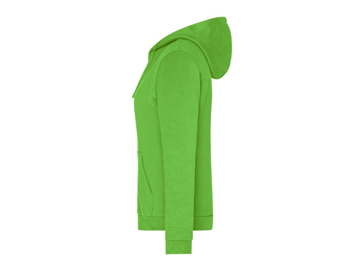 JN Promo Zip Hoody Lady JN755 80%BW/20%PES lime-green Gr. M