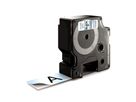 Schriftband D1, 24 mm x 7 m schwarz auf transp.  - DYMO -