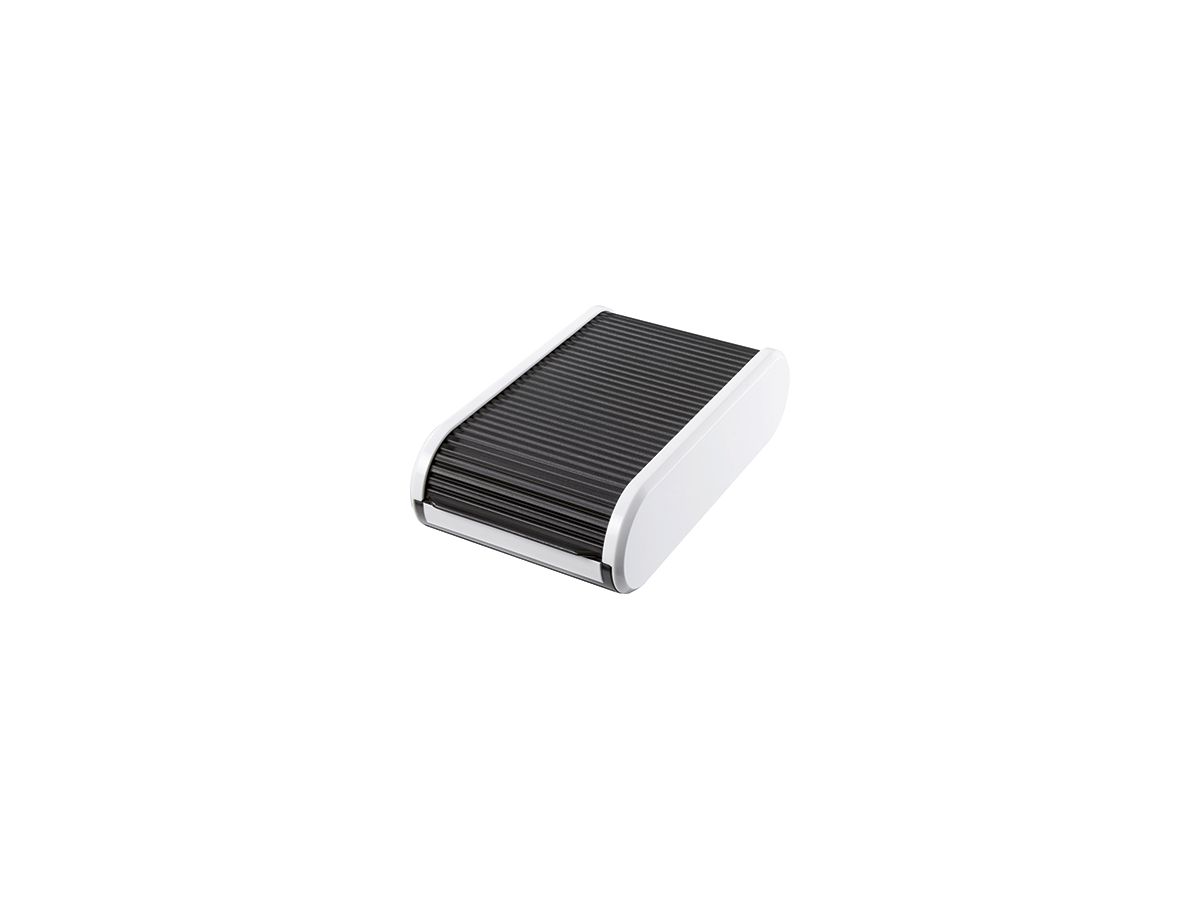 helit Visitenkartenbox H6218090 max. 300Karten schwarz weiß