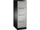 C+P Hängeregistraturschrank Asisto 146225411S10035 A4 1bahnig sgr/lgr