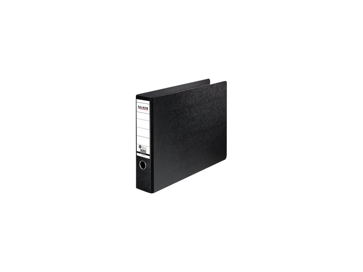 Falken Ordner N80 11285970 DIN A3 quer 80mm Hartpappe schwarz