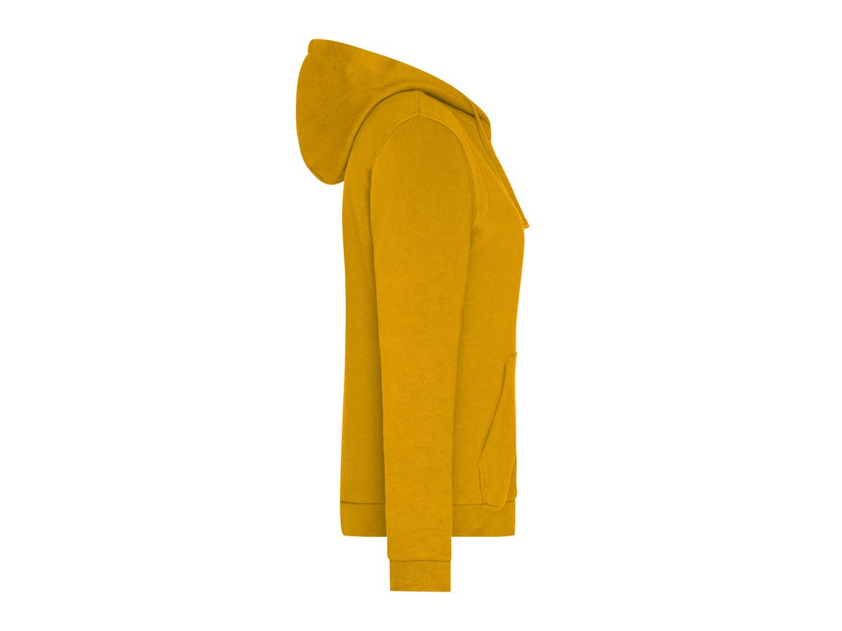 JN Promo Zip Hoody Lady JN755 80%BW/20%PES gold-yellow Gr. S