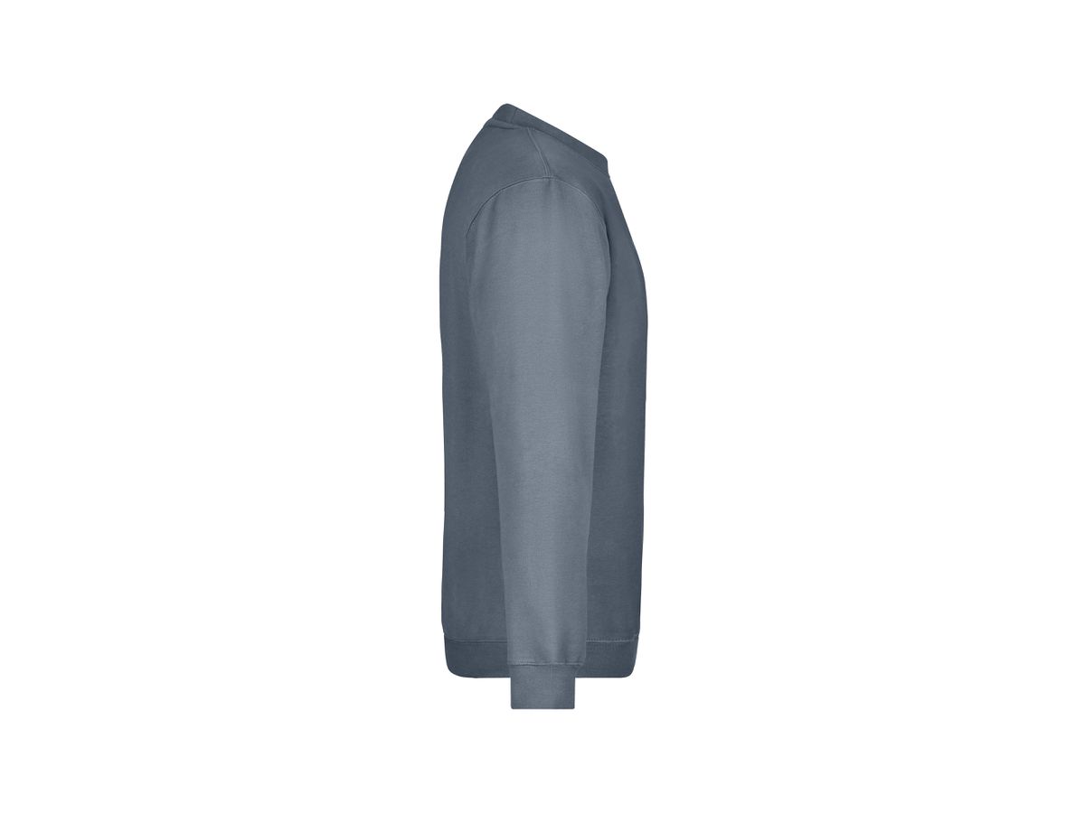 JN Round-Sweat Heavy JN040 80%BW/20%PES, carbon, Größe 5XL