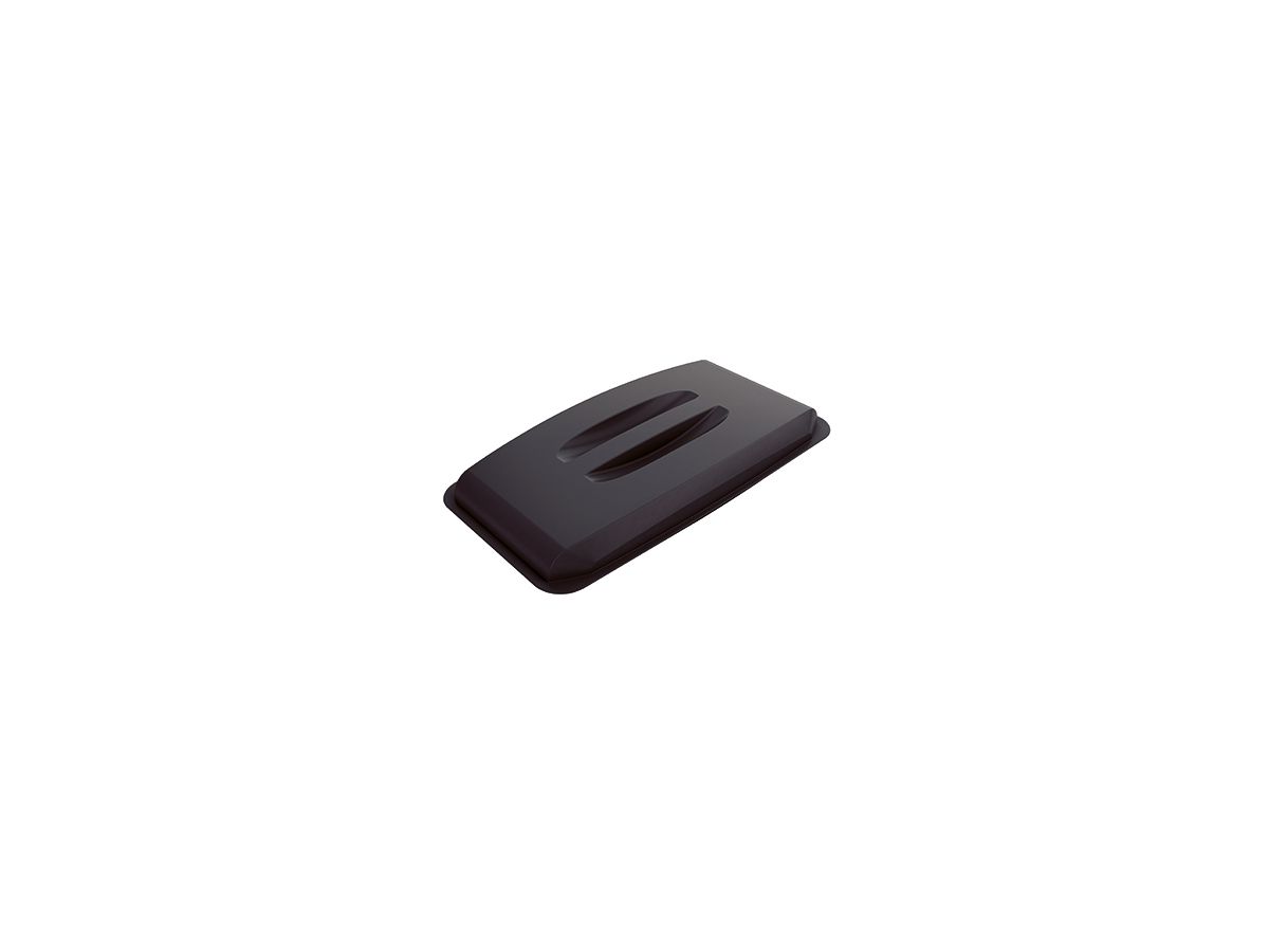 DURABLE Abfalleimer DURABIN VEH2012029 60l grau +Deckel sw