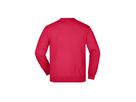 JN Round-Sweat Heavy Junior JN040K 80%BW/20%PES, red, Größe S