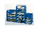 Leitz Briefablage Sorty 52300035 DIN A4/C4 quer PS blau