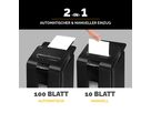 Fellowes Aktenvernichter AutoMax 100M 4629201 Partikel 4x10mm
