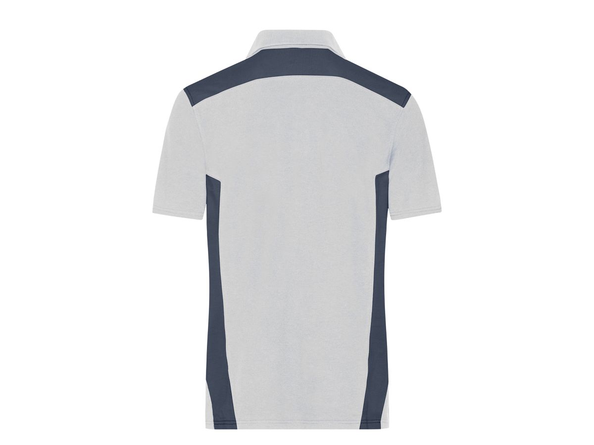 JN Men's Workwear Polo - STRONG - JN1826 white/carbon Gr. S