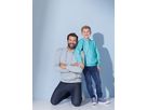 JN Hooded Sweat Junior JN047K 80%BW/20%PES, graphite, Größe XL