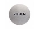 DURABLE Piktogramm PICTO 490161 ZIEHEN metallic silber