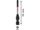 BOSCH Pro Impact Bit Robertson, 55 mm R2, VE 5