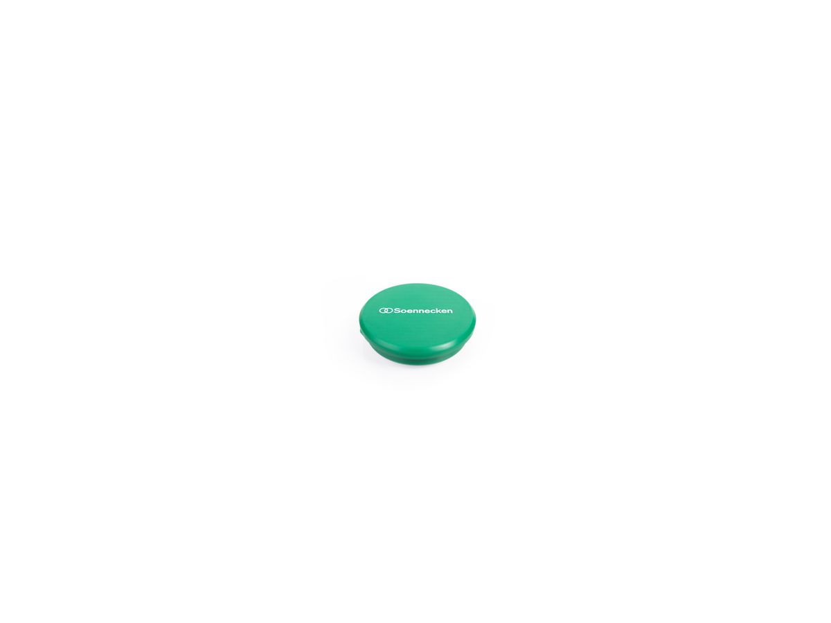 Soennecken Magnet 4802 rund 32mm grün 10 St./Pack.