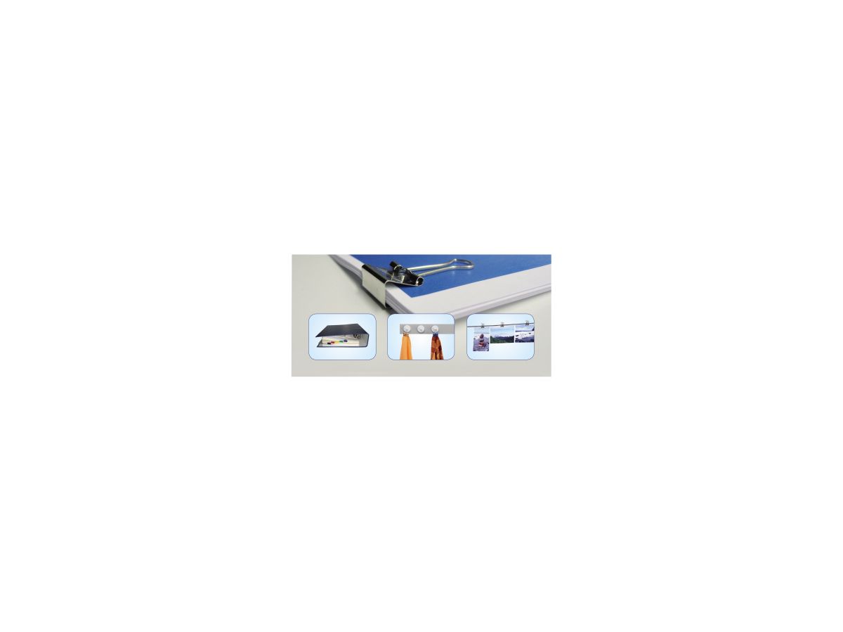 MAUL Foldbackklemmer mauly 2141990 19mm Weite 7mm sw 12 St./Pack.