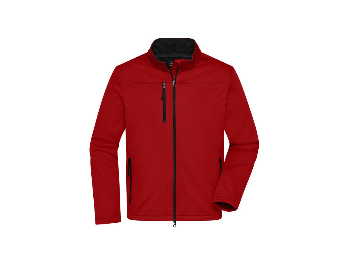 JN Men's Softshell Jacket JN1172 red Gr. 3XL