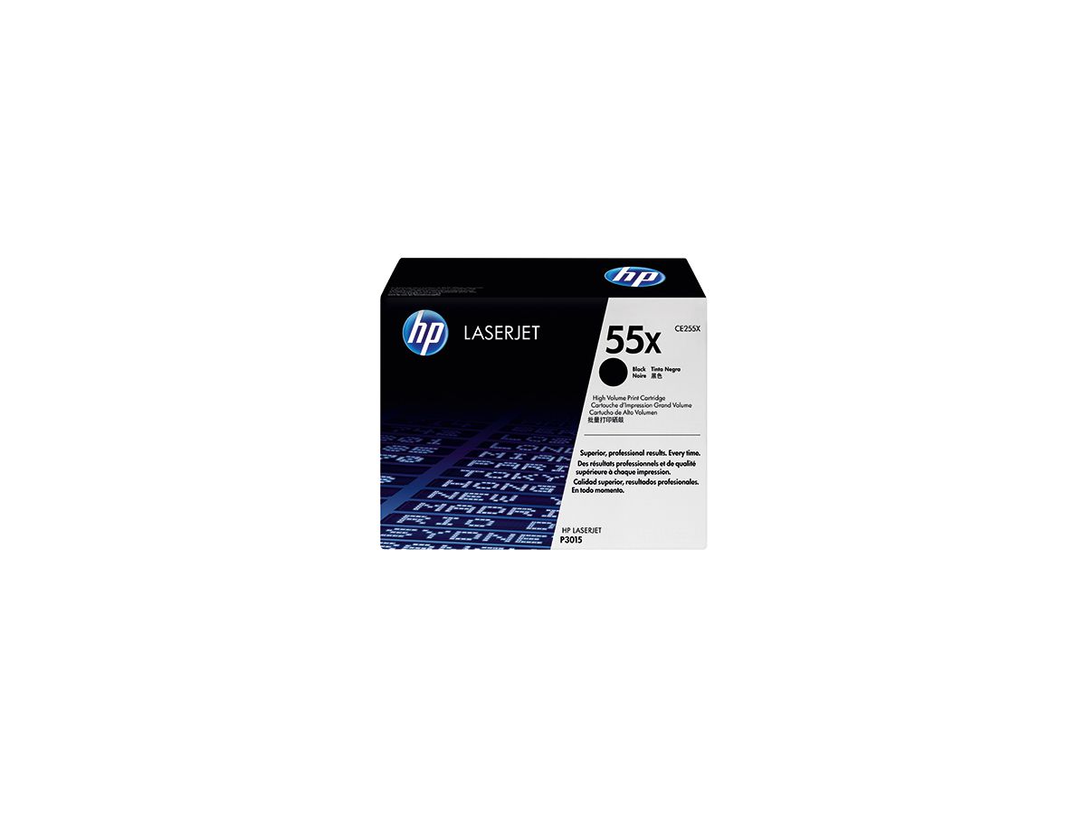 HP Toner CE255X 55X 12.500Seiten schwarz