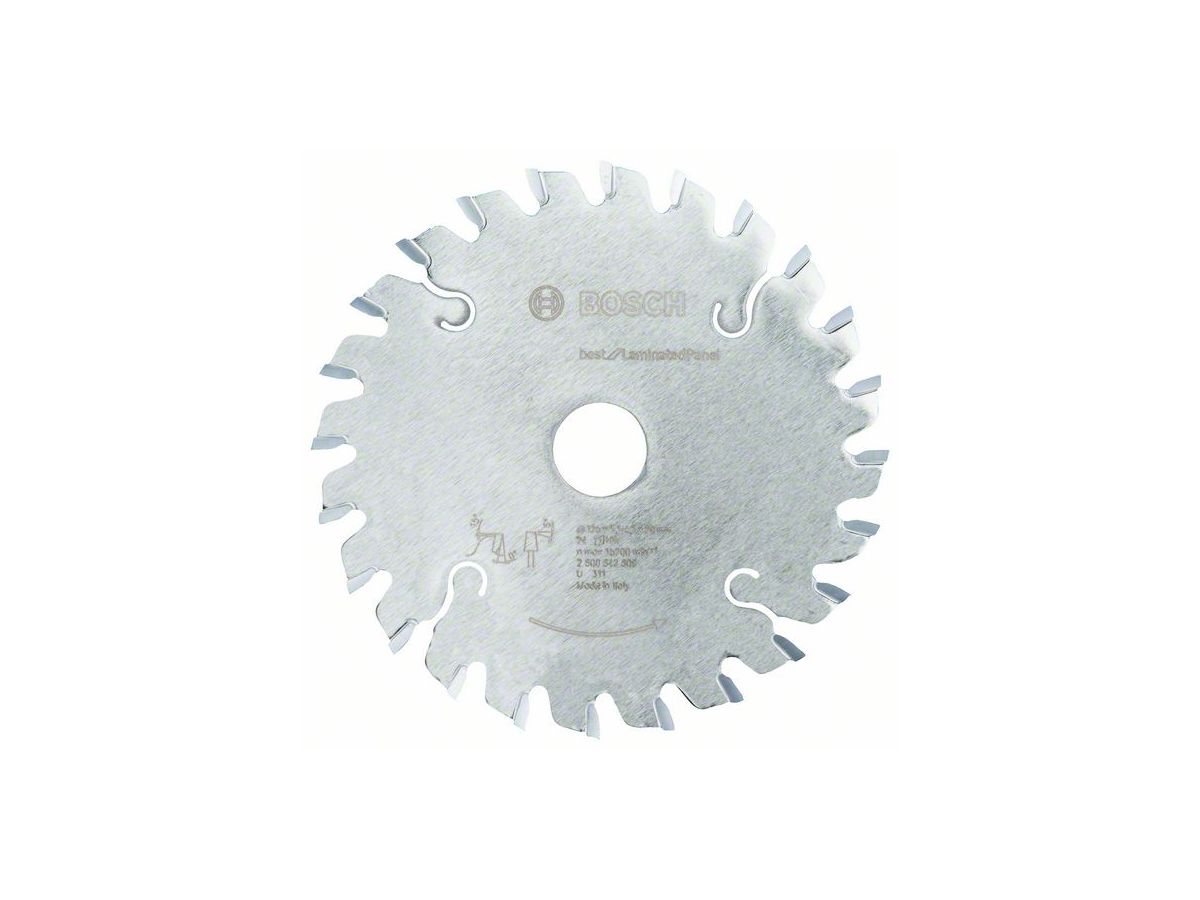 BOSCH Vorritzblatt konisch, Best for Laminated Panel, 125x20x2,2 mm, 24 Z