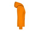 JN Ladies Hooded Sweat JN051 80%BW/20%PES, orange, Größe L