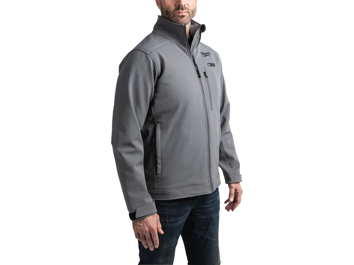 MILWAUKEE Akku-Thermo-Jacke HJGREY5-0 grau, Gr. 2XL
