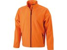 JN Mens Softshell Jacket JN1020 90%PES/10%EL, orange, Größe S