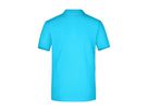 JN Men's Elastic Polo Piqué JN710 turquoise, Größe XXL
