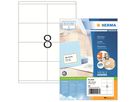 HERMA Etikett PREMIUM 4426 105x70mm weiß 800 St./Pack.