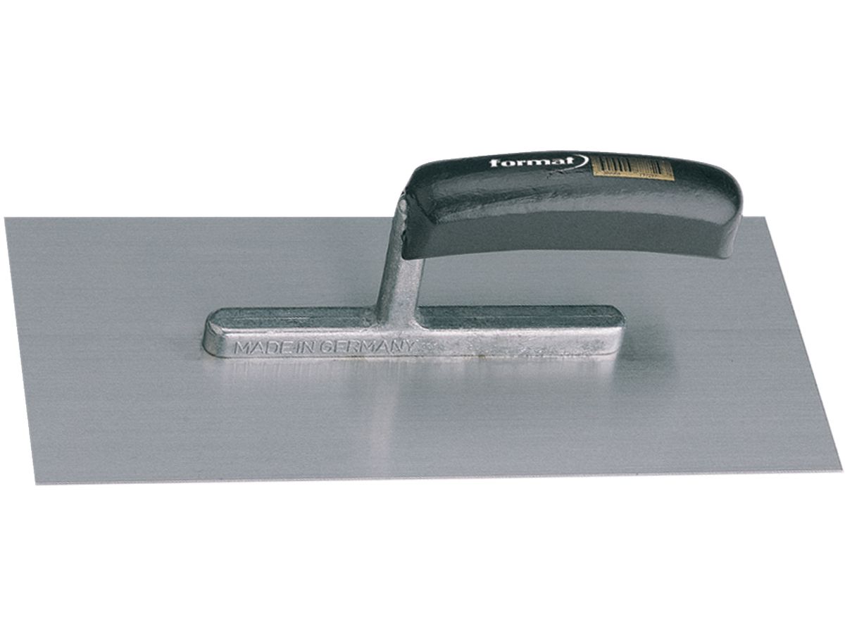 Smoothing trowel stainl. 280x130mm FORMAT