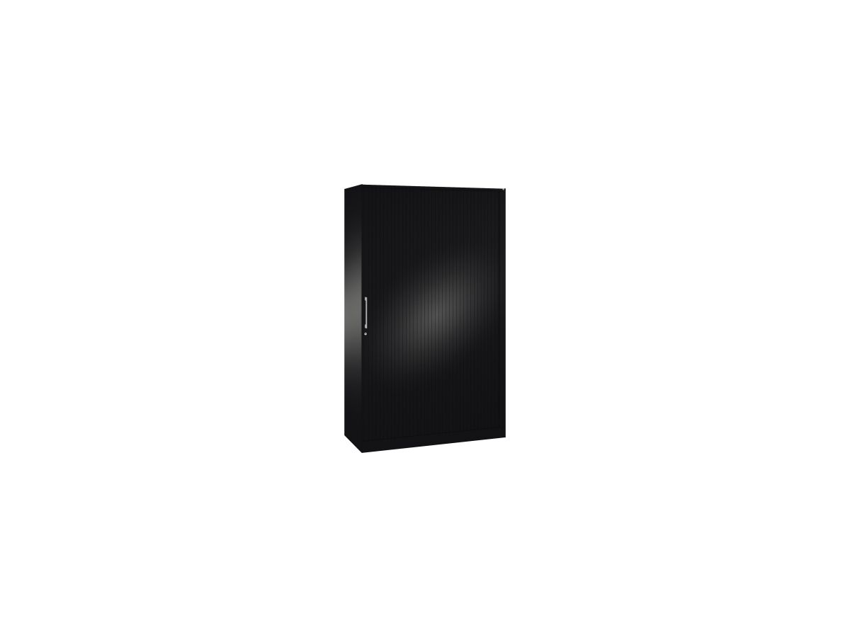 C+P Aktenschrank 143001000S10012 5OH 1980x1200x435mm sgr/sgr