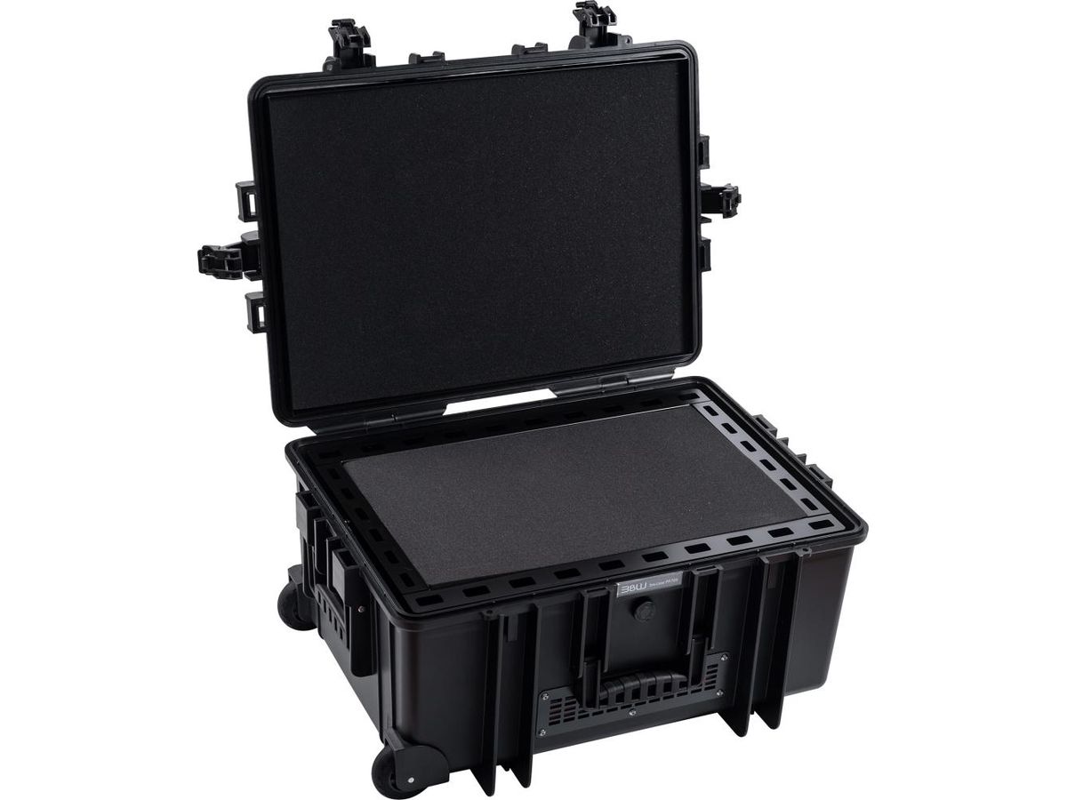 B&W Akkutransportkoffer battery.case schwarz Akkubel. 16,0kg B660xT490xH335mm