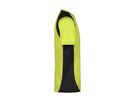 JN Mens Running-T JN306 100%PES, fluo-yellow/black, Größe M
