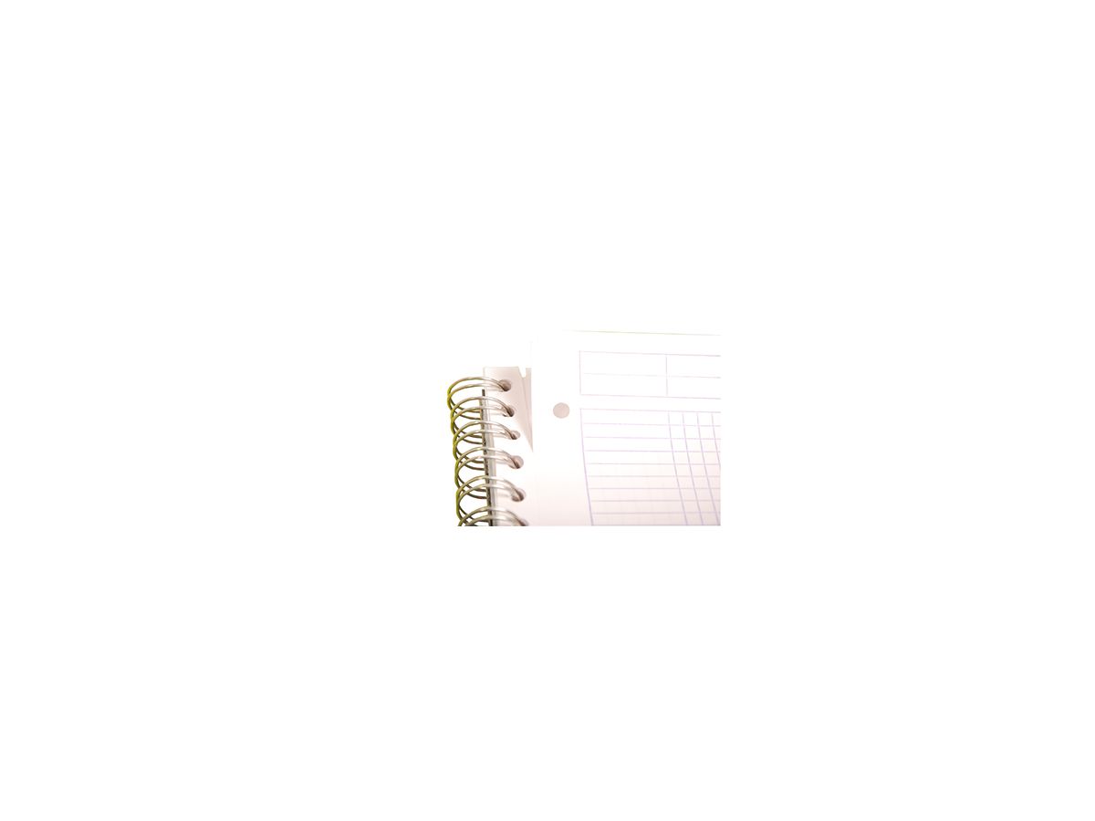 Clairefontaine Spiralnotizblock 82123C DIN A4 90g 80Bl. kar weiß