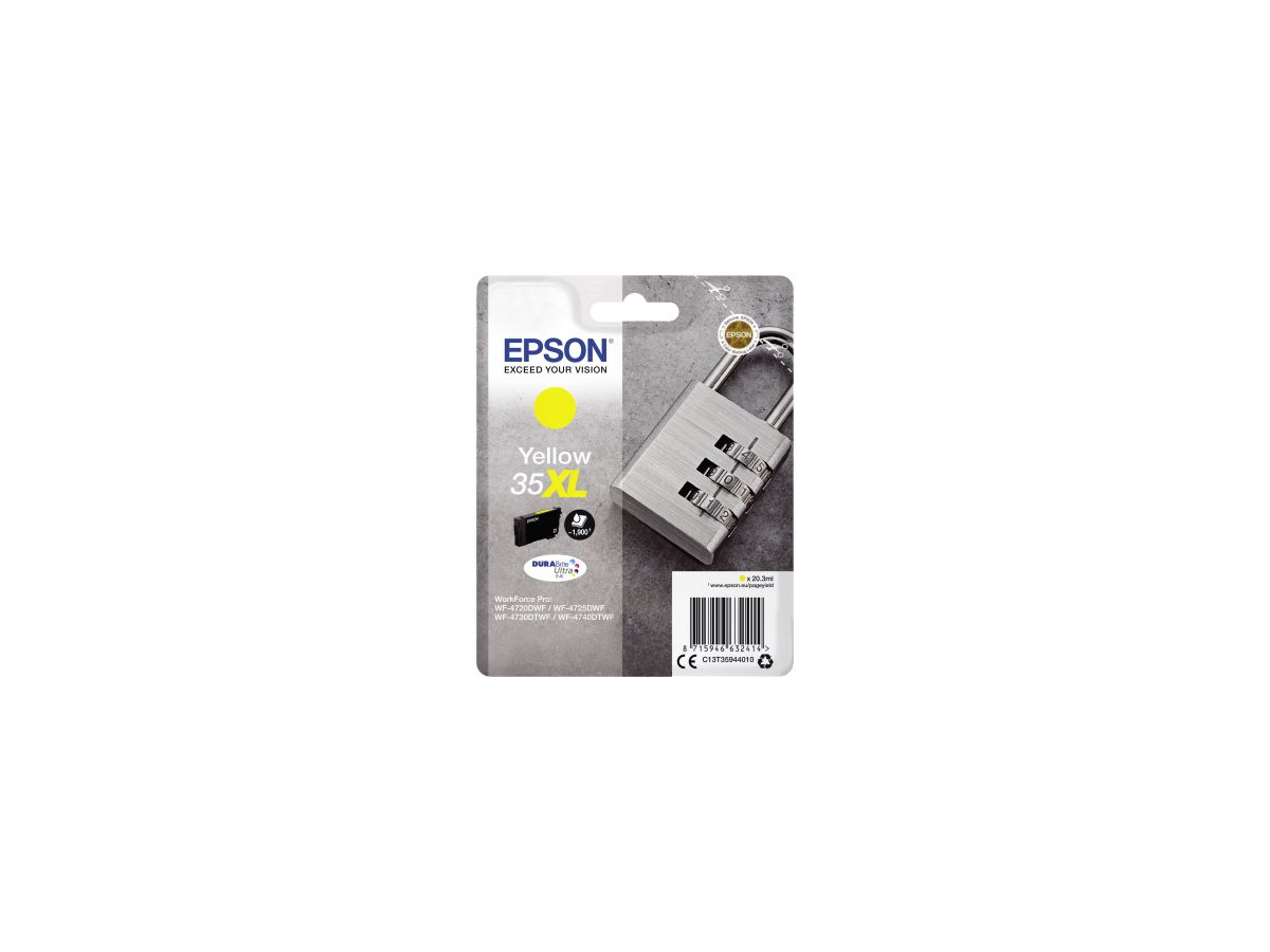Epson Tintenpatrone C13T35944010 35XL 20,3ml gelb